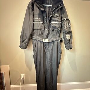 Bogner Black ski suit, arctic circle perfect for cold weather and snow!